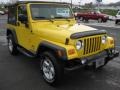 2004 Solar Yellow Jeep Wrangler Sport 4x4  photo #4