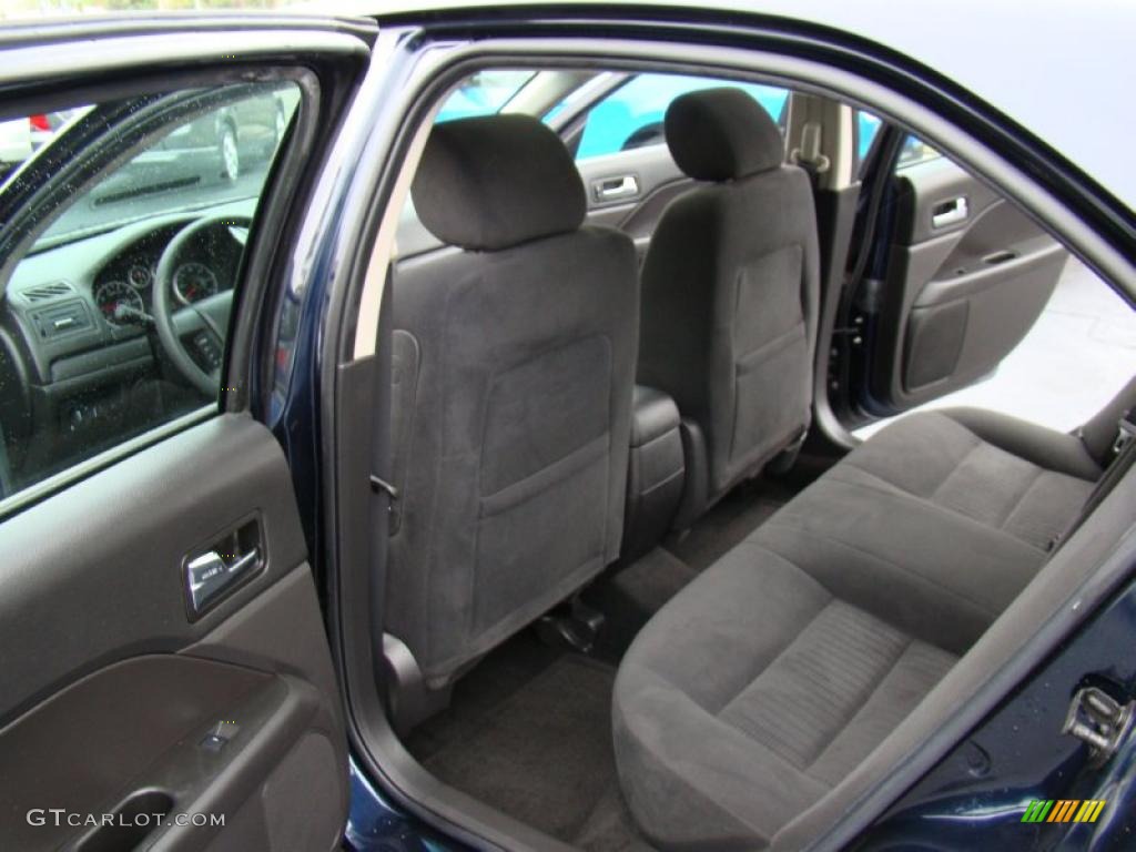 2008 Fusion SE - Dark Blue Ink Metallic / Charcoal Black photo #12