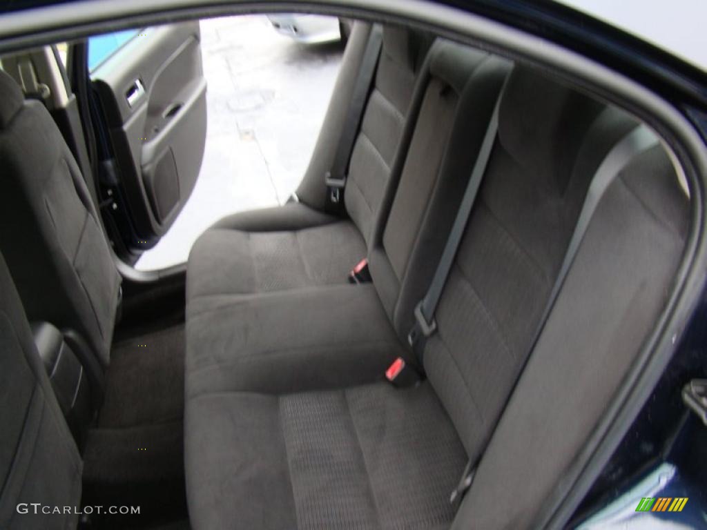 2008 Fusion SE - Dark Blue Ink Metallic / Charcoal Black photo #13