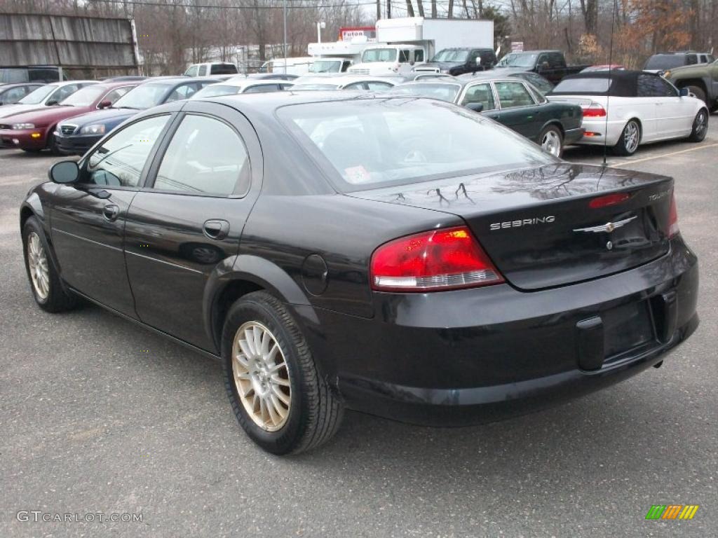 Brilliant Black 2005 Chrysler Sebring Touring Sedan Exterior Photo #47403602