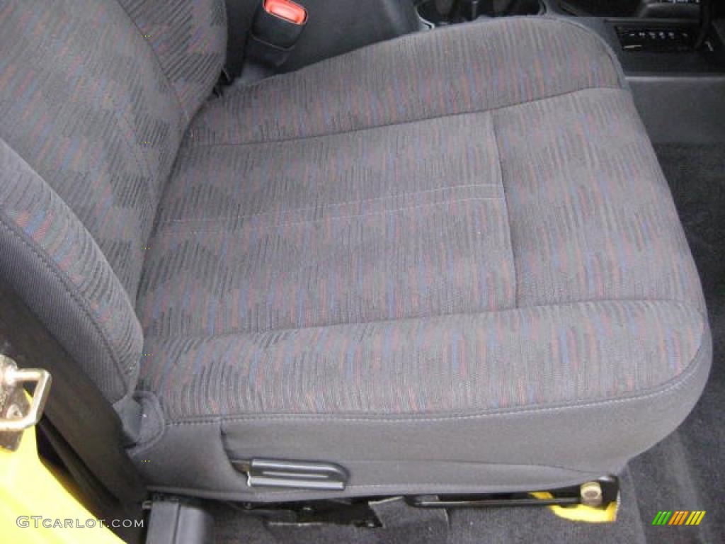 2004 Wrangler Sport 4x4 - Solar Yellow / Dark Slate Gray photo #22