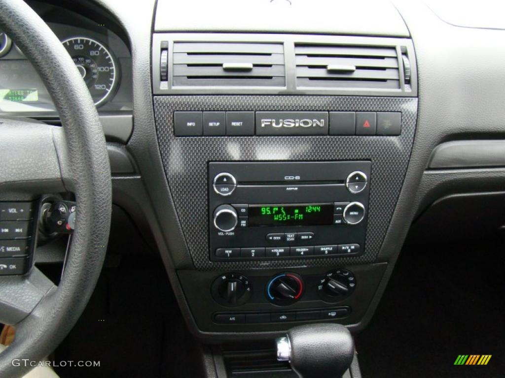 2008 Fusion SE - Dark Blue Ink Metallic / Charcoal Black photo #21