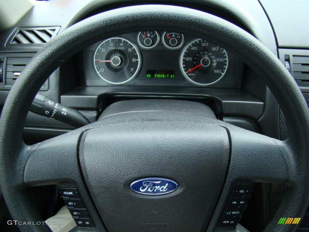 2008 Fusion SE - Dark Blue Ink Metallic / Charcoal Black photo #23