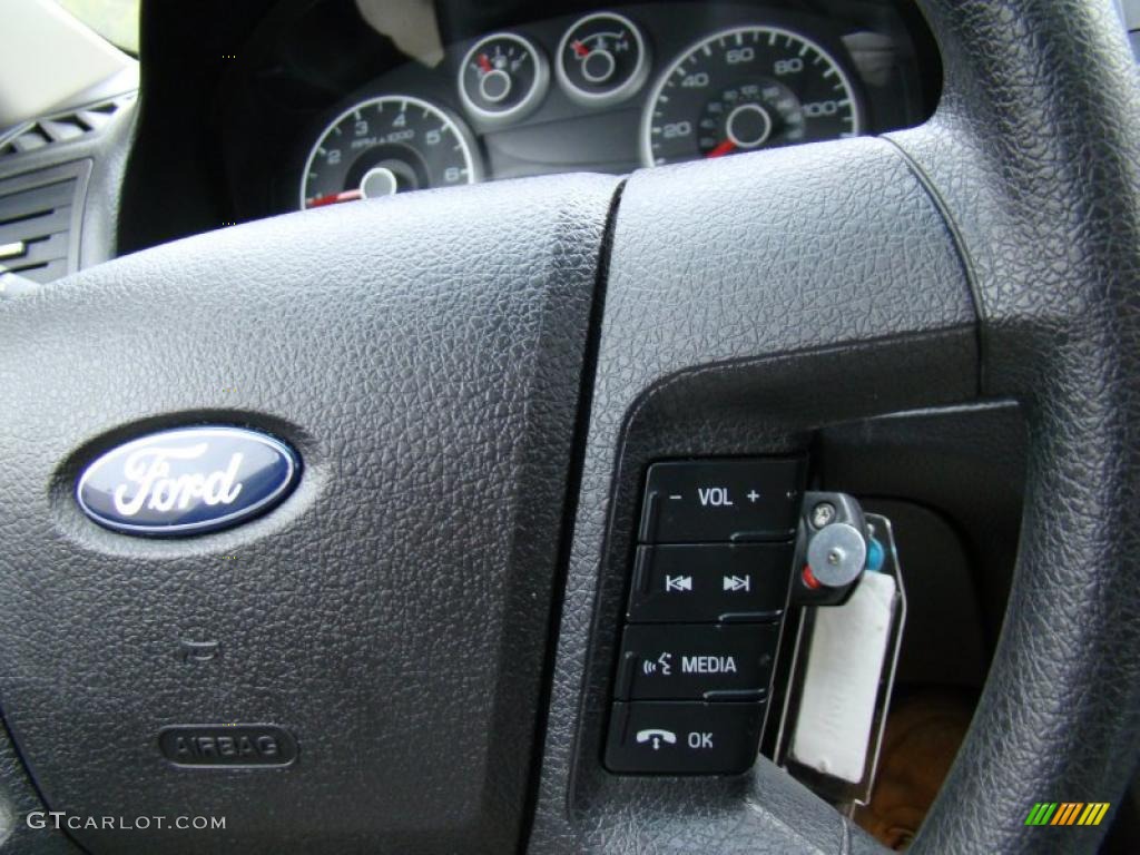 2008 Fusion SE - Dark Blue Ink Metallic / Charcoal Black photo #25