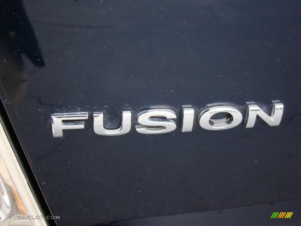 2008 Fusion SE - Dark Blue Ink Metallic / Charcoal Black photo #36