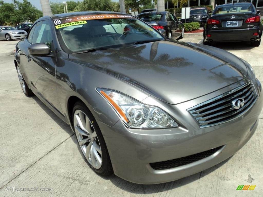 Platinum Graphite 2009 Infiniti G 37 Convertible Exterior Photo #47404400
