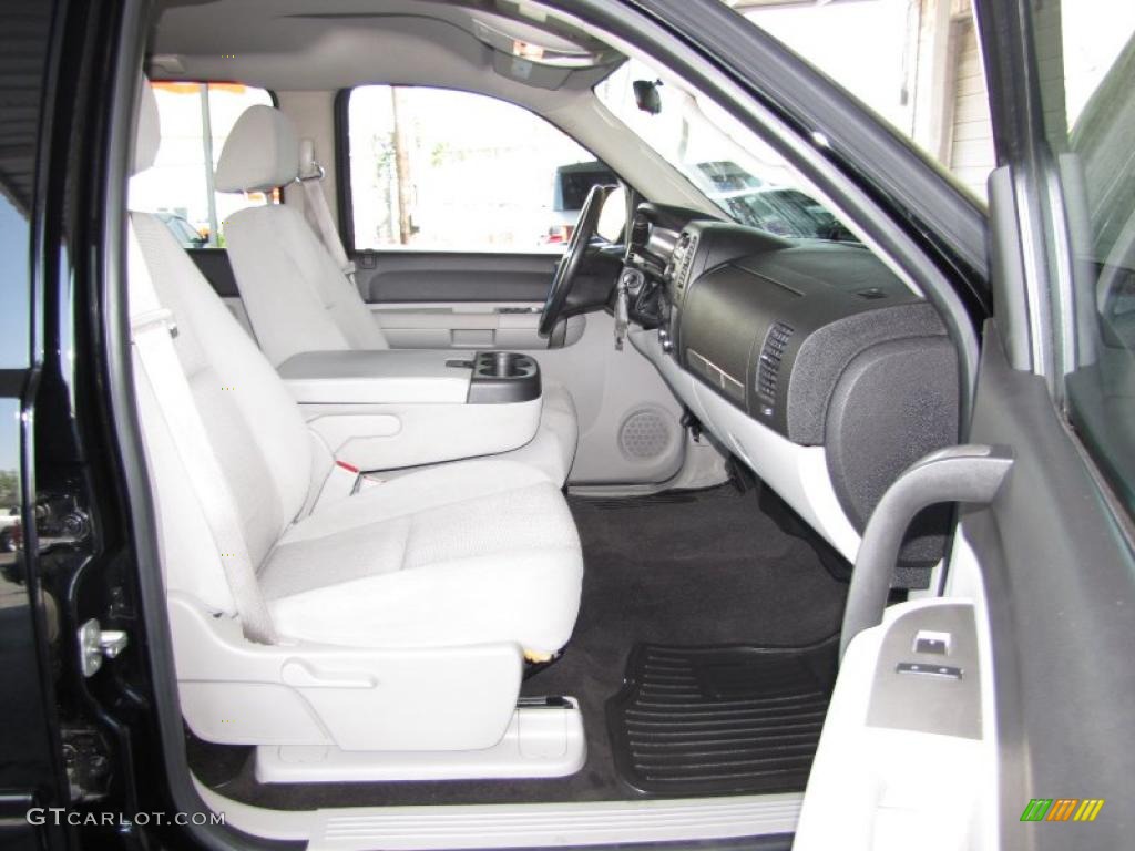 Light Titanium Interior 2009 Chevrolet Silverado 1500 LT Crew Cab Photo #47404514