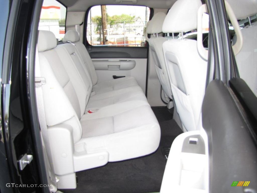 Light Titanium Interior 2009 Chevrolet Silverado 1500 LT Crew Cab Photo #47404526