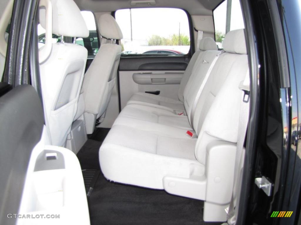Light Titanium Interior 2009 Chevrolet Silverado 1500 LT Crew Cab Photo #47404541