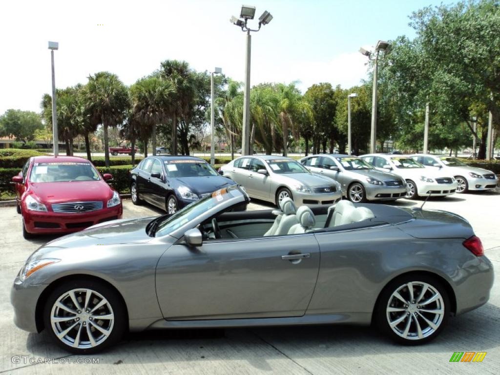 Platinum Graphite 2009 Infiniti G 37 Convertible Exterior Photo #47404556