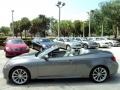 Platinum Graphite 2009 Infiniti G 37 Convertible Exterior