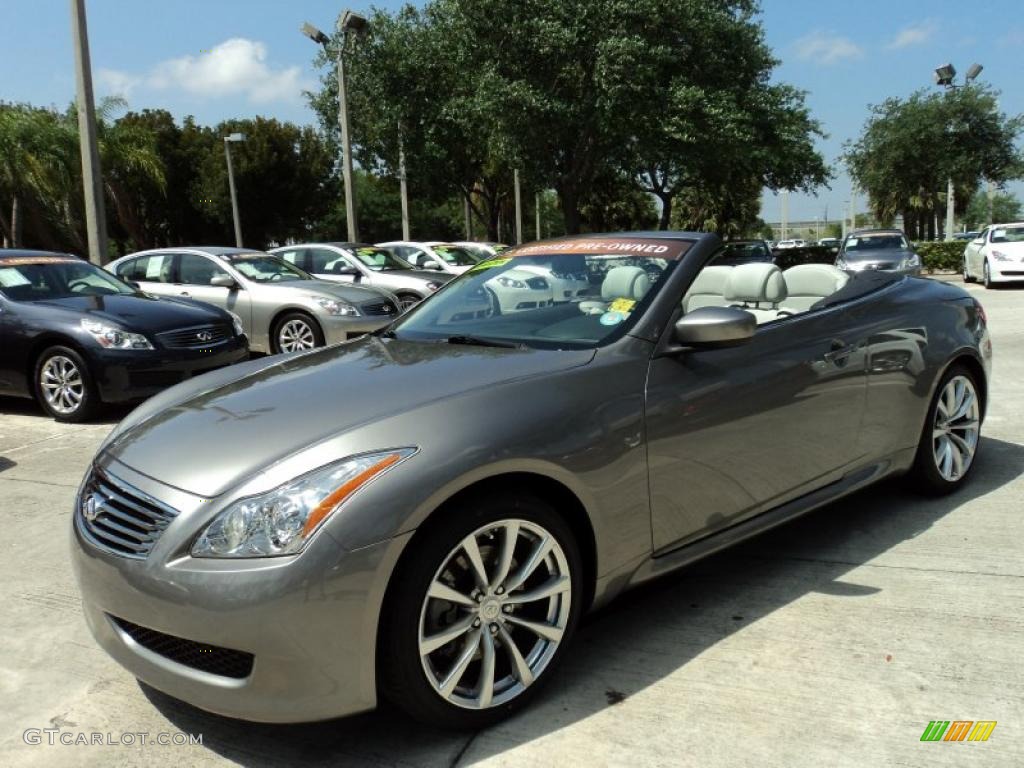 Platinum Graphite 2009 Infiniti G 37 Convertible Exterior Photo #47404619