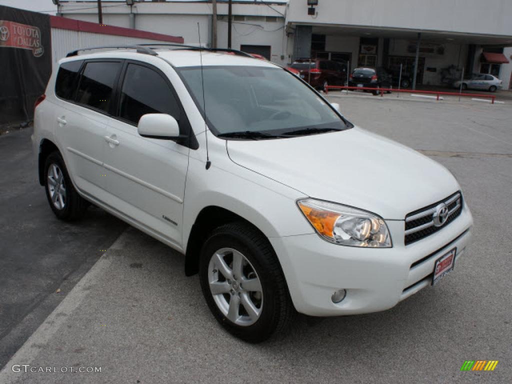 Blizzard Pearl White 2008 Toyota RAV4 Limited V6 Exterior Photo #47404880