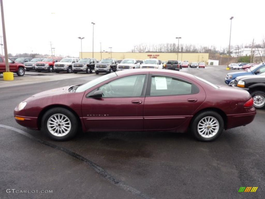 Dark Garnet Red 2000 Chrysler Concorde LX Exterior Photo #47404886