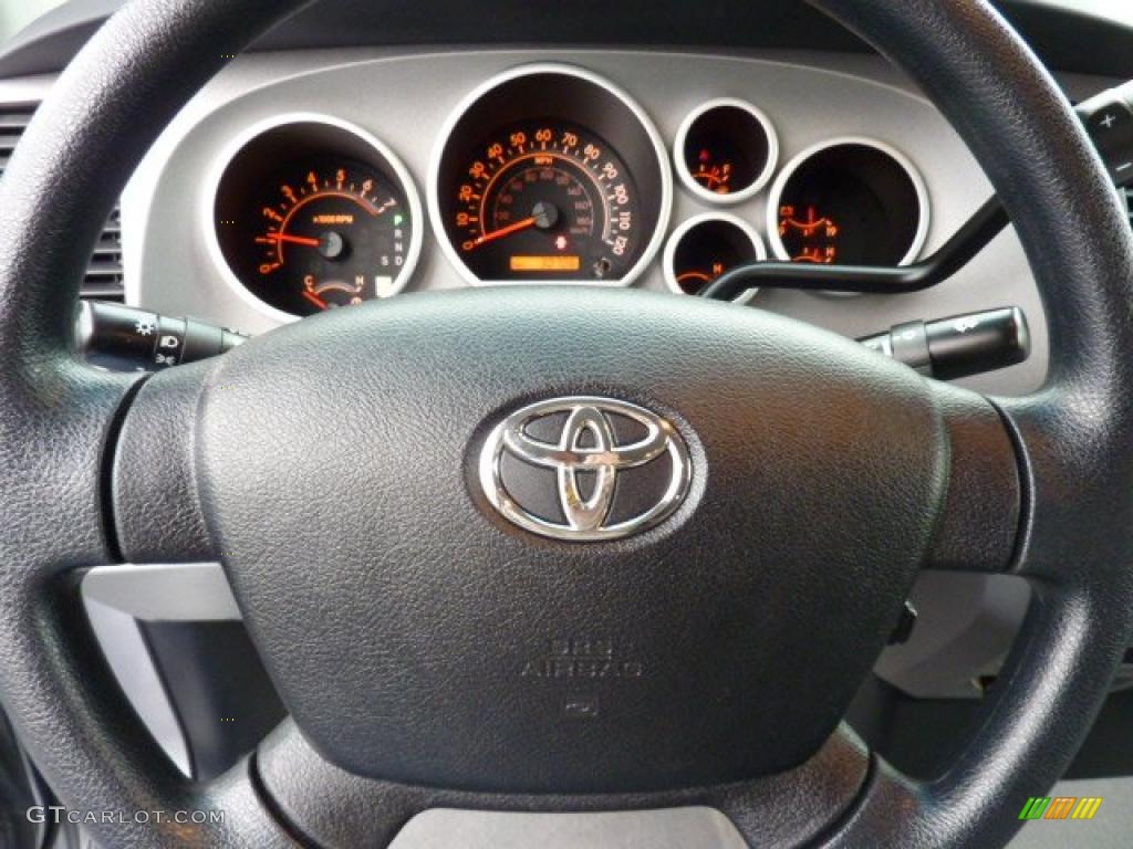 2010 Tundra Double Cab 4x4 - Silver Sky Metallic / Graphite Gray photo #19