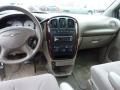 2001 Chrysler Town & Country Taupe Interior Dashboard Photo