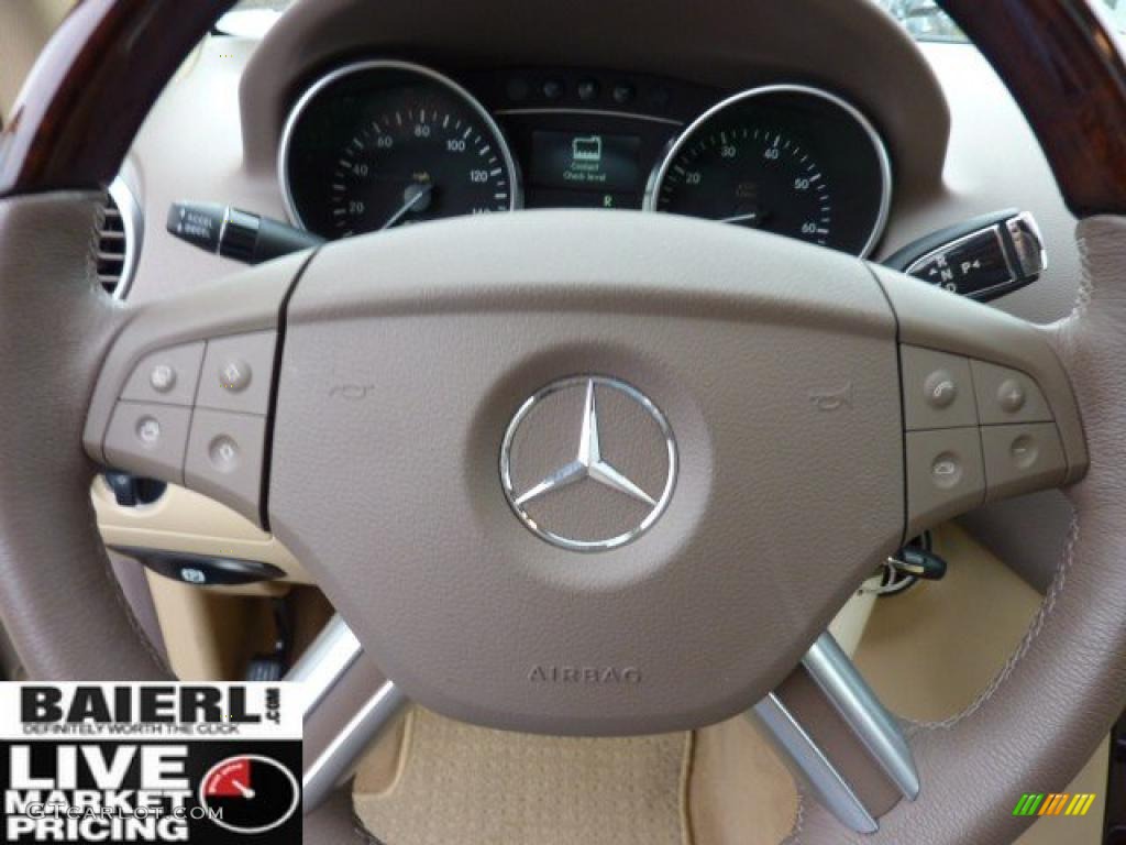 2006 ML 350 4Matic - Desert Silver Metallic / Macadamia photo #19