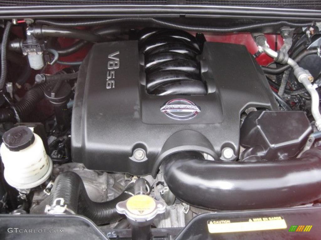 2005 Nissan Titan XE King Cab 5.6L DOHC 32V V8 Engine Photo #47406593