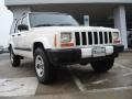 2000 Stone White Jeep Cherokee Sport 4x4  photo #1