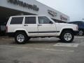 2000 Stone White Jeep Cherokee Sport 4x4  photo #2