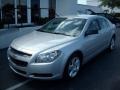 2011 Silver Ice Metallic Chevrolet Malibu LS  photo #1