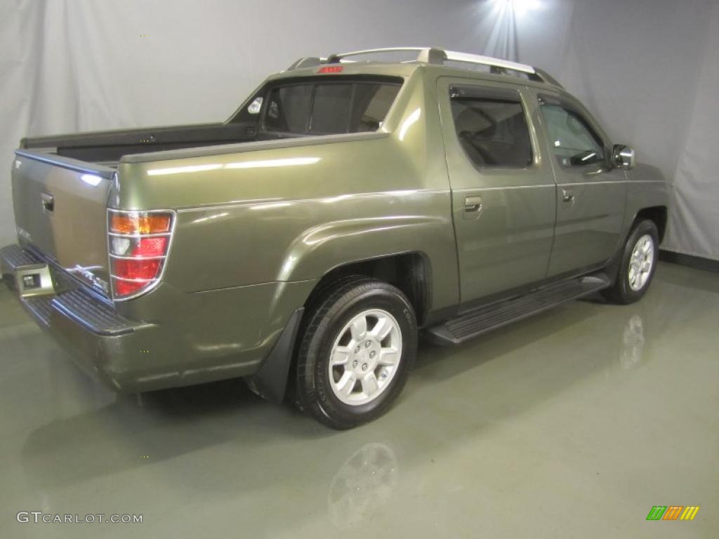 2006 Ridgeline RTL - Amazon Green Metallic / Gray photo #9