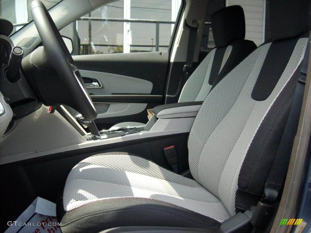 2011 Equinox LT - Twilight Blue Metallic / Light Titanium/Jet Black photo #6
