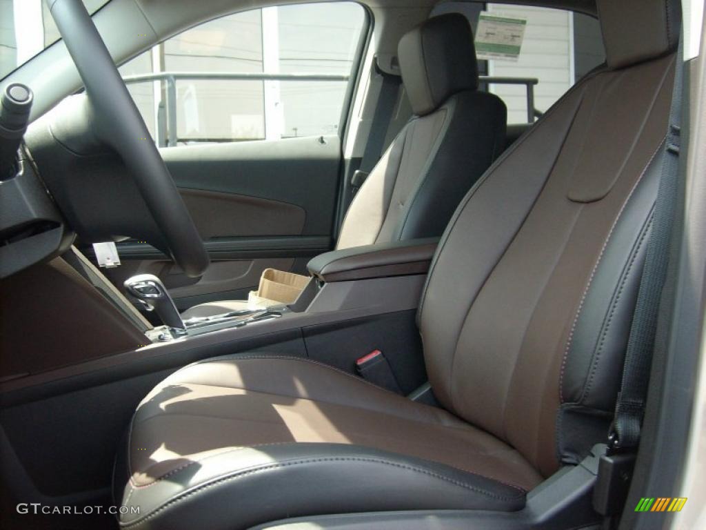 Brownstone/Jet Black Interior 2011 Chevrolet Equinox LTZ Photo #47408807