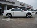 2001 Oxford White Ford Mustang GT Coupe  photo #2