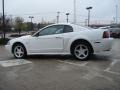 2001 Oxford White Ford Mustang GT Coupe  photo #6