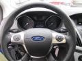 Two-Tone Sport 2012 Ford Focus SE Sport Sedan Steering Wheel