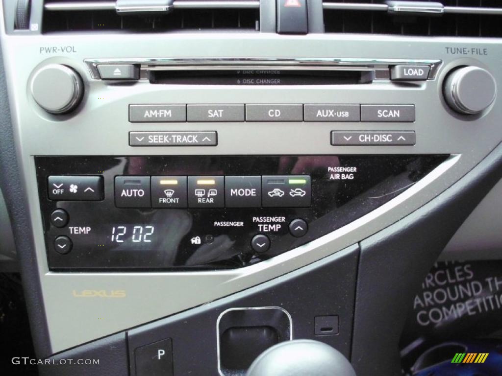 2010 Lexus RX 450h AWD Hybrid Controls Photo #47411009