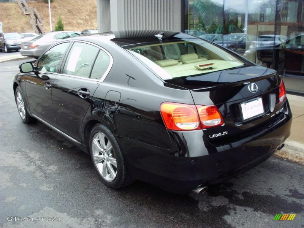 Obsidian Black 2008 Lexus GS 350 AWD Exterior Photo #47411372
