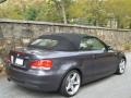 2008 Sparkling Graphite Metallic BMW 1 Series 135i Convertible  photo #11