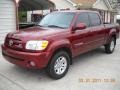 2005 Salsa Red Pearl Toyota Tundra Limited Double Cab 4x4  photo #9