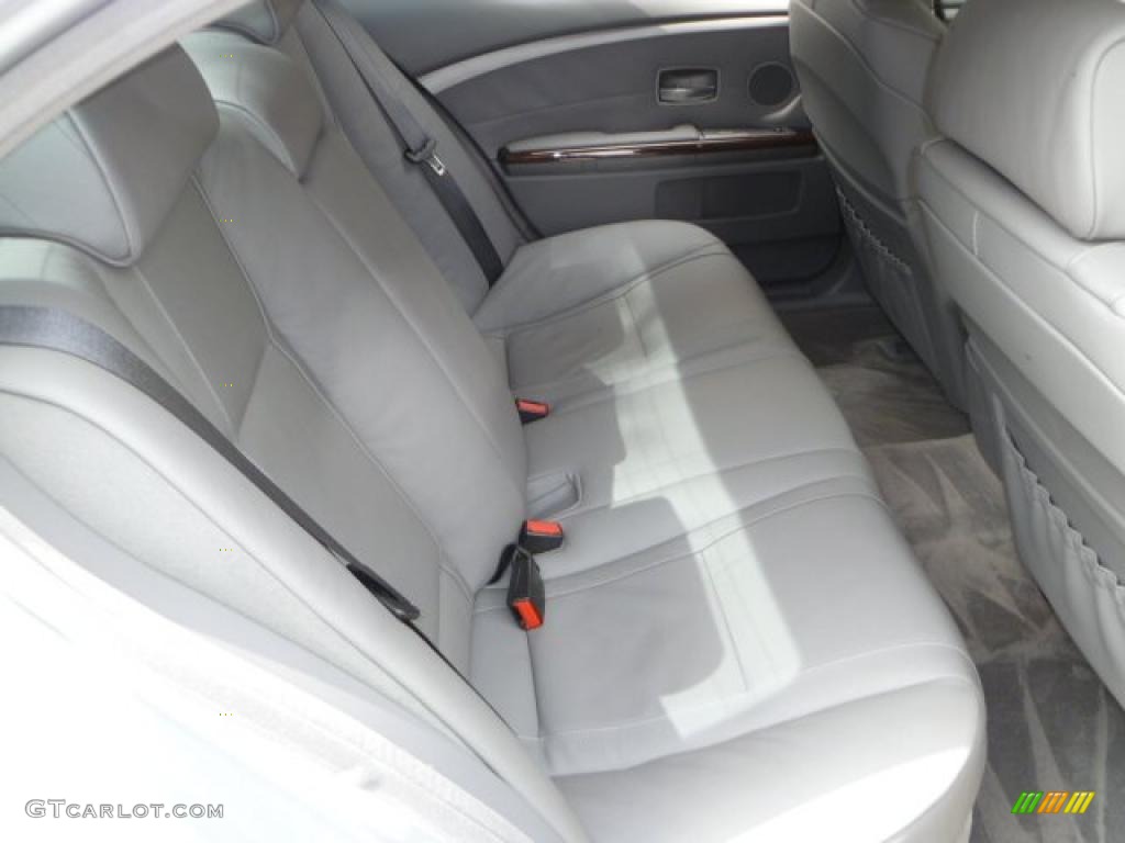 2008 7 Series 750i Sedan - Titanium Silver Metallic / Flannel Grey photo #10