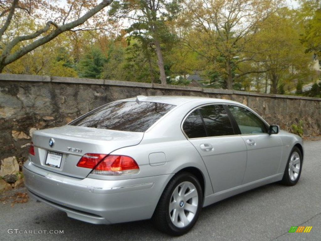 2008 7 Series 750i Sedan - Titanium Silver Metallic / Flannel Grey photo #11