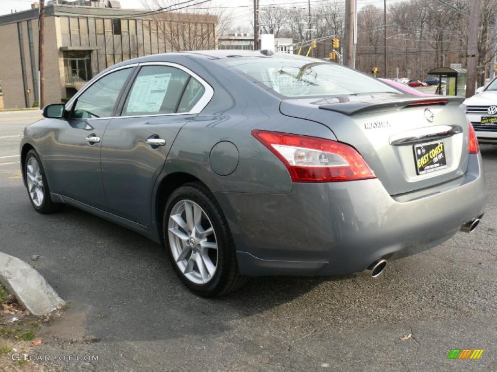 Mystic Jade Green 2011 Nissan Maxima 3.5 SV Sport Exterior Photo #47413172