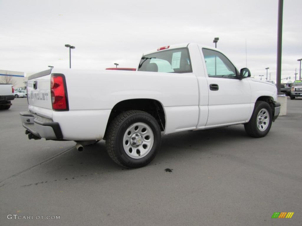 Summit White 2007 Chevrolet Silverado 1500 Classic Work Truck Regular Cab Exterior Photo #47413349