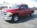 2011 Deep Cherry Red Crystal Pearl Dodge Ram 1500 ST Quad Cab 4x4  photo #1