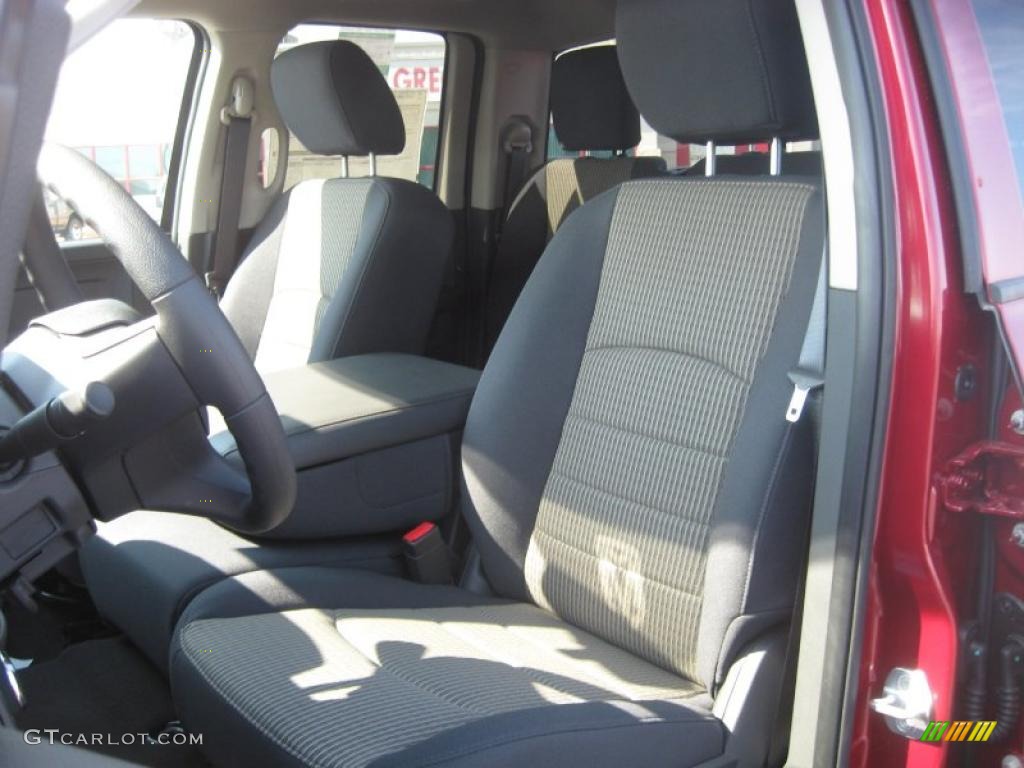 2011 Ram 1500 ST Quad Cab 4x4 - Deep Cherry Red Crystal Pearl / Dark Slate Gray/Medium Graystone photo #13