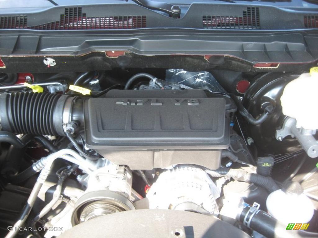 2011 Dodge Ram 1500 ST Quad Cab 4x4 4.7 Liter SOHC 16-Valve Flex-Fuel V8 Engine Photo #47414138