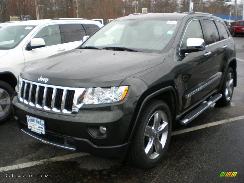 2011 Grand Cherokee Limited 4x4 - Natural Green Pearl / Dark Graystone/Medium Graystone photo #1