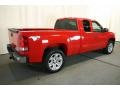 2008 Fire Red GMC Sierra 1500 SLE Extended Cab 4x4  photo #3
