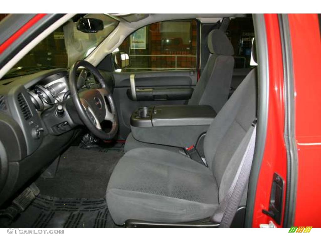 2008 Sierra 1500 SLE Extended Cab 4x4 - Fire Red / Ebony photo #4