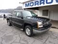 2004 Black Chevrolet Silverado 1500 LS Extended Cab 4x4  photo #3