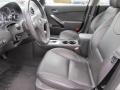 Ebony 2009 Pontiac G6 GXP Sedan Interior Color