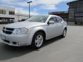 2010 Bright Silver Metallic Dodge Avenger R/T  photo #2