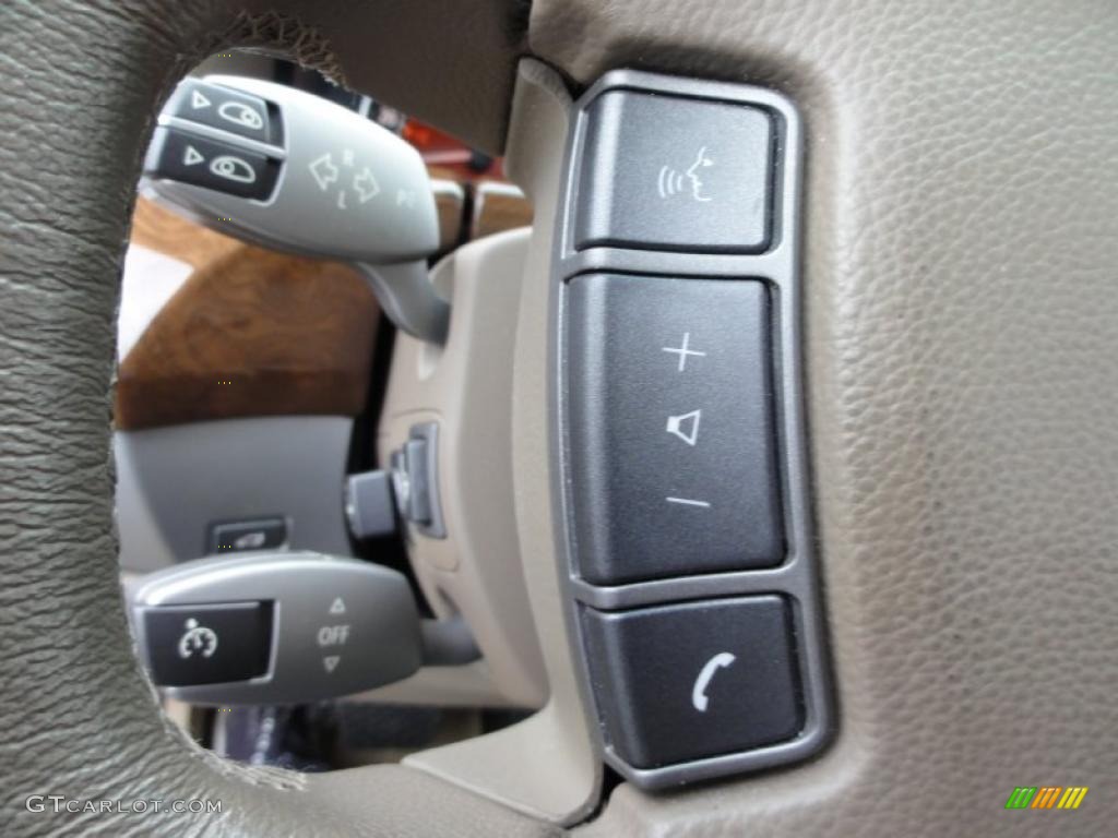 2006 7 Series 750Li Sedan - Titanium Grey Metallic / Dark Beige/Beige III photo #47