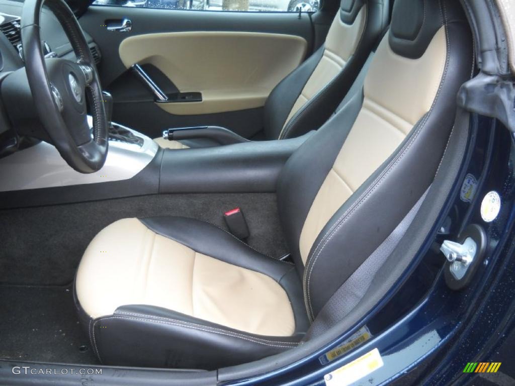 Tan Interior 2007 Saturn Sky Roadster Photo #47416076